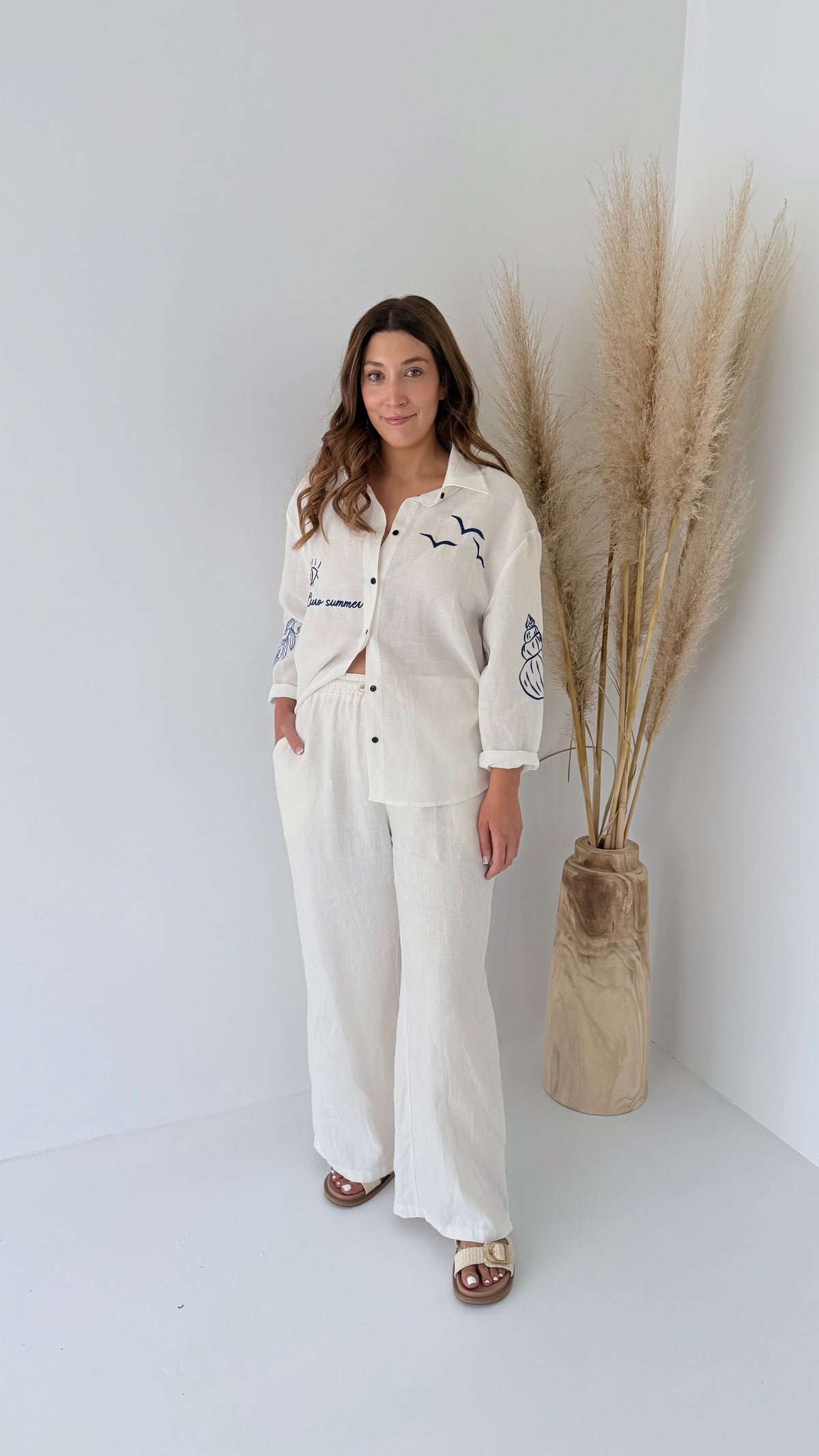 Santorini Linen Shirt