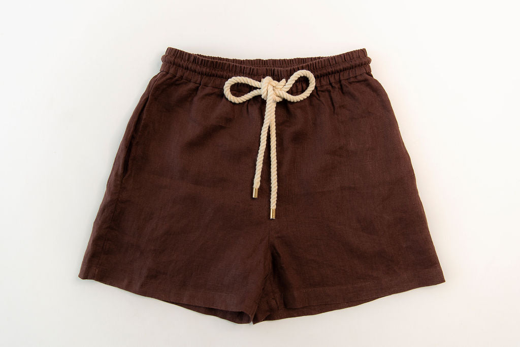 Linen Rope Shorts