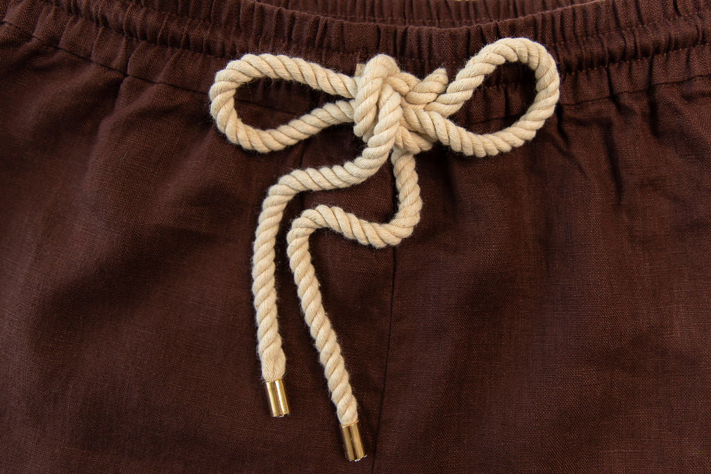 Linen Rope Shorts