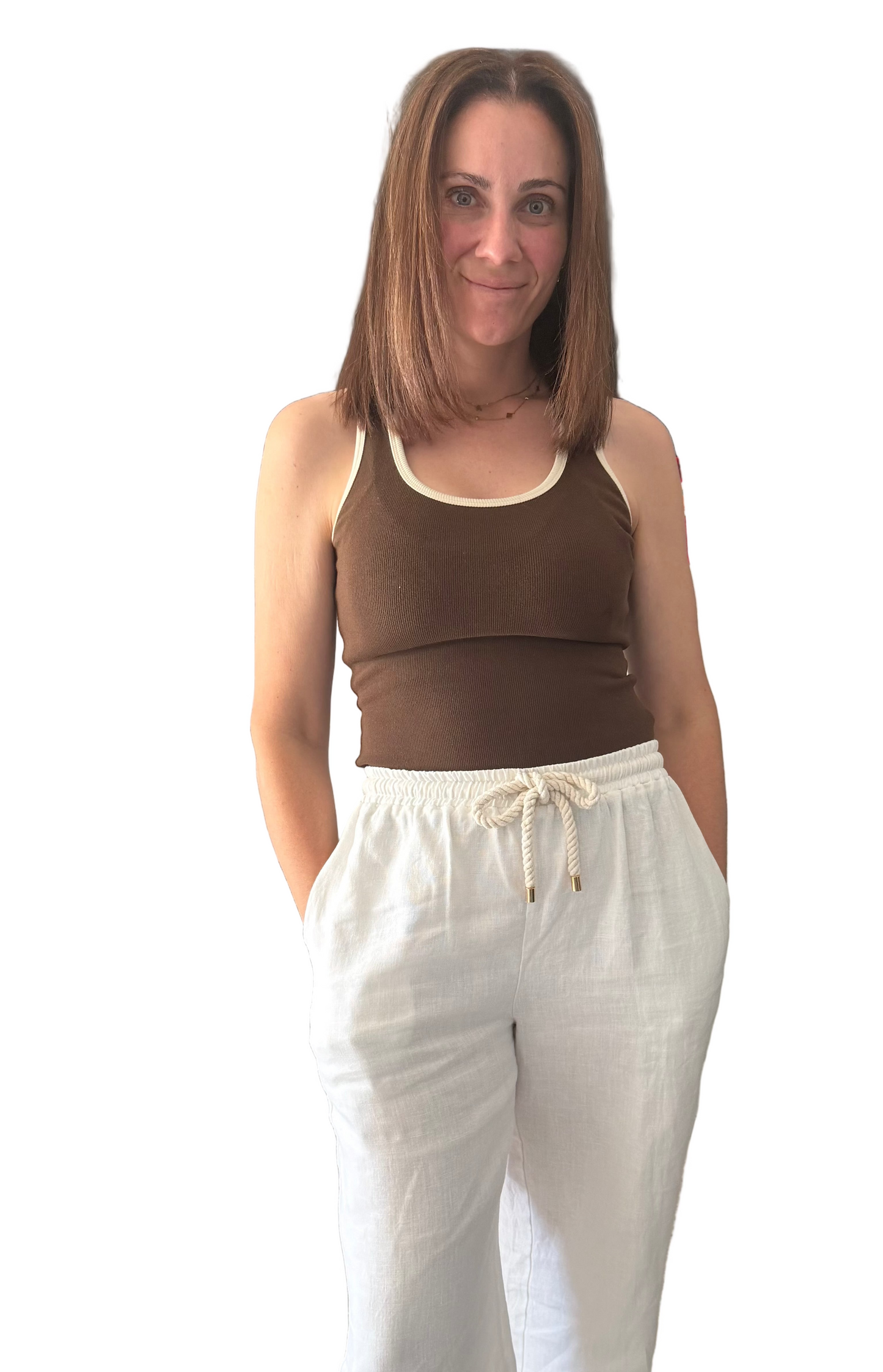 Choc Crème scoop Tank