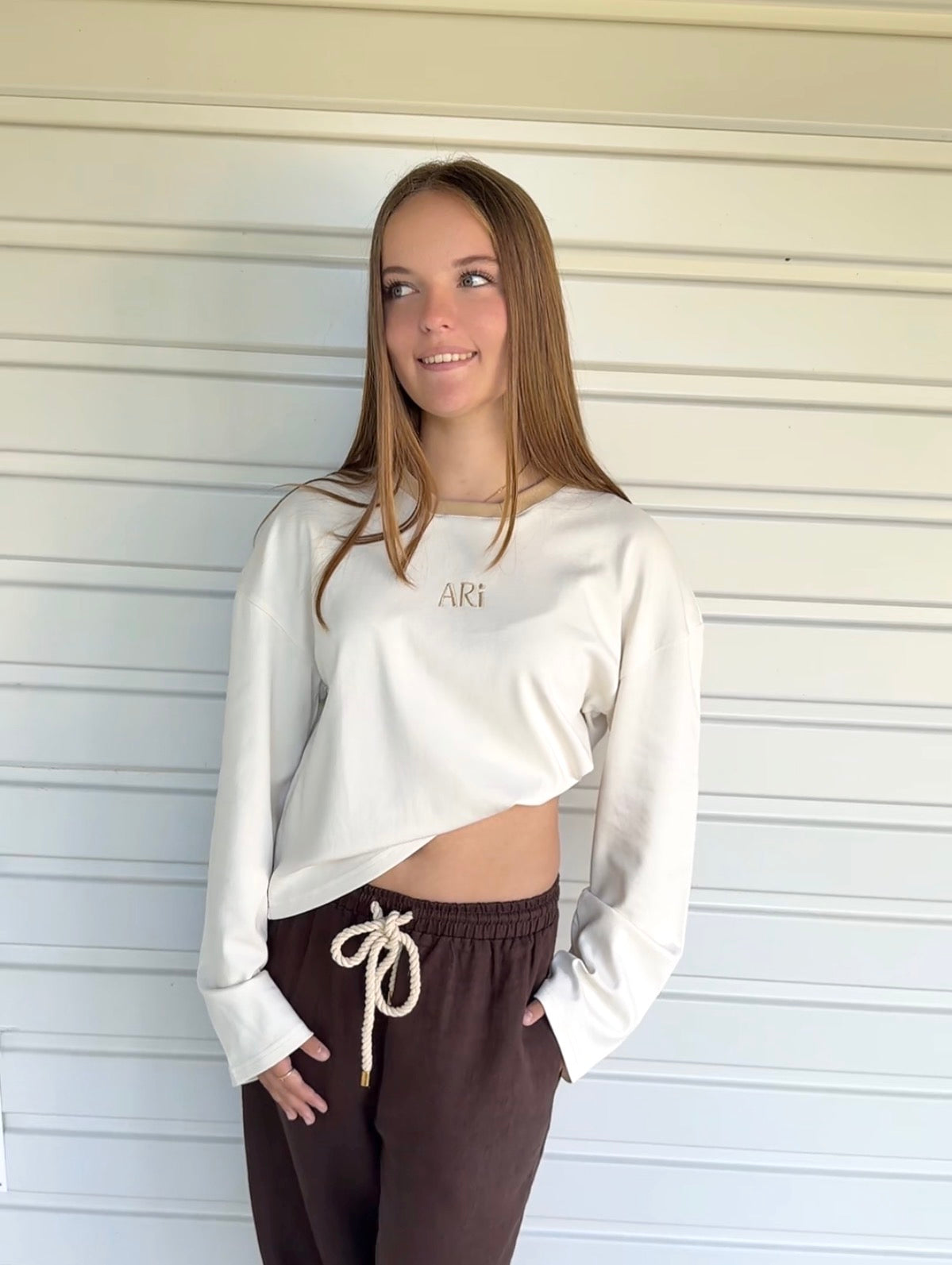 Off-Duty Long Sleeve - Ari Vanilla