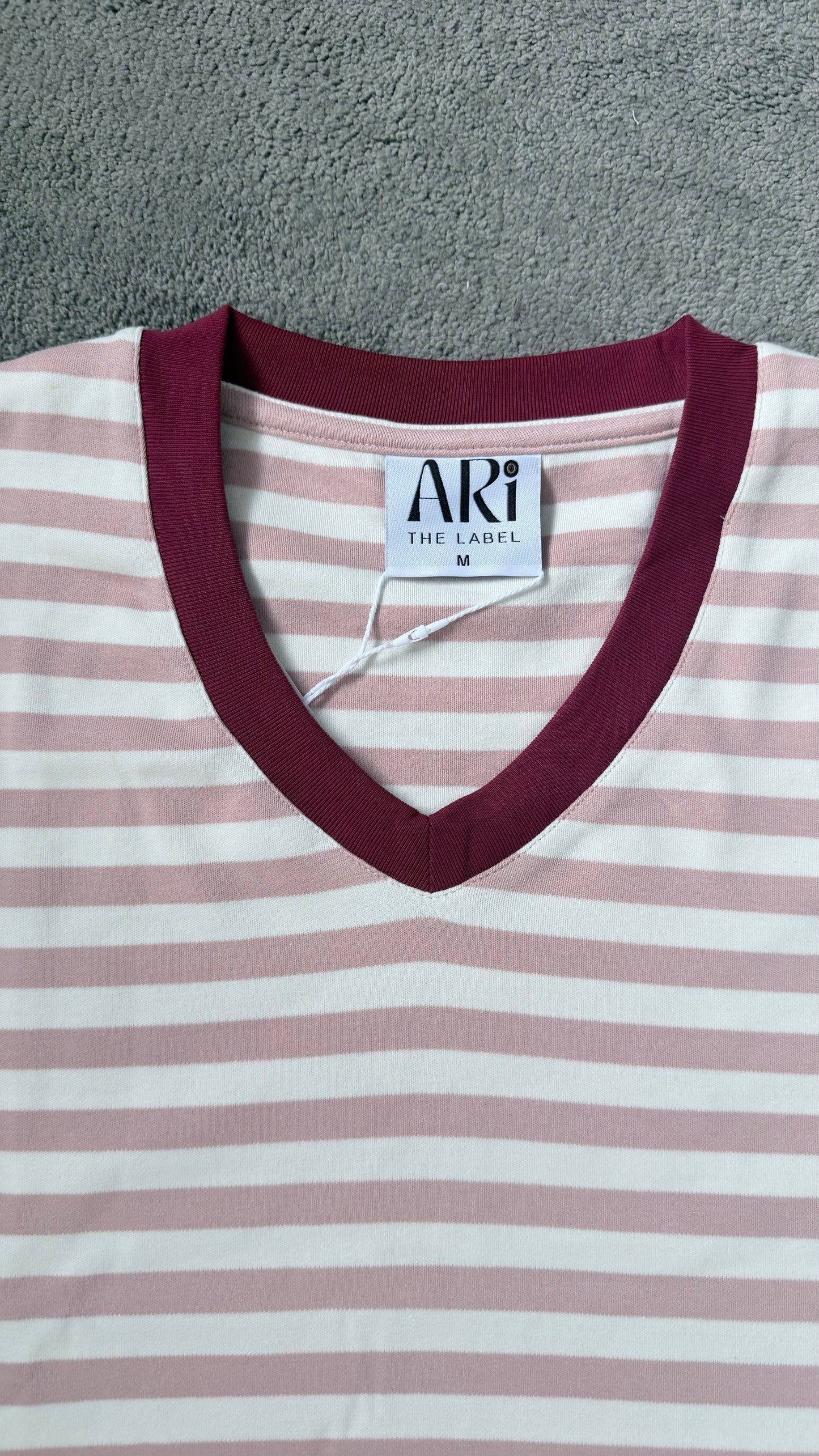 Pink Stripe Tee