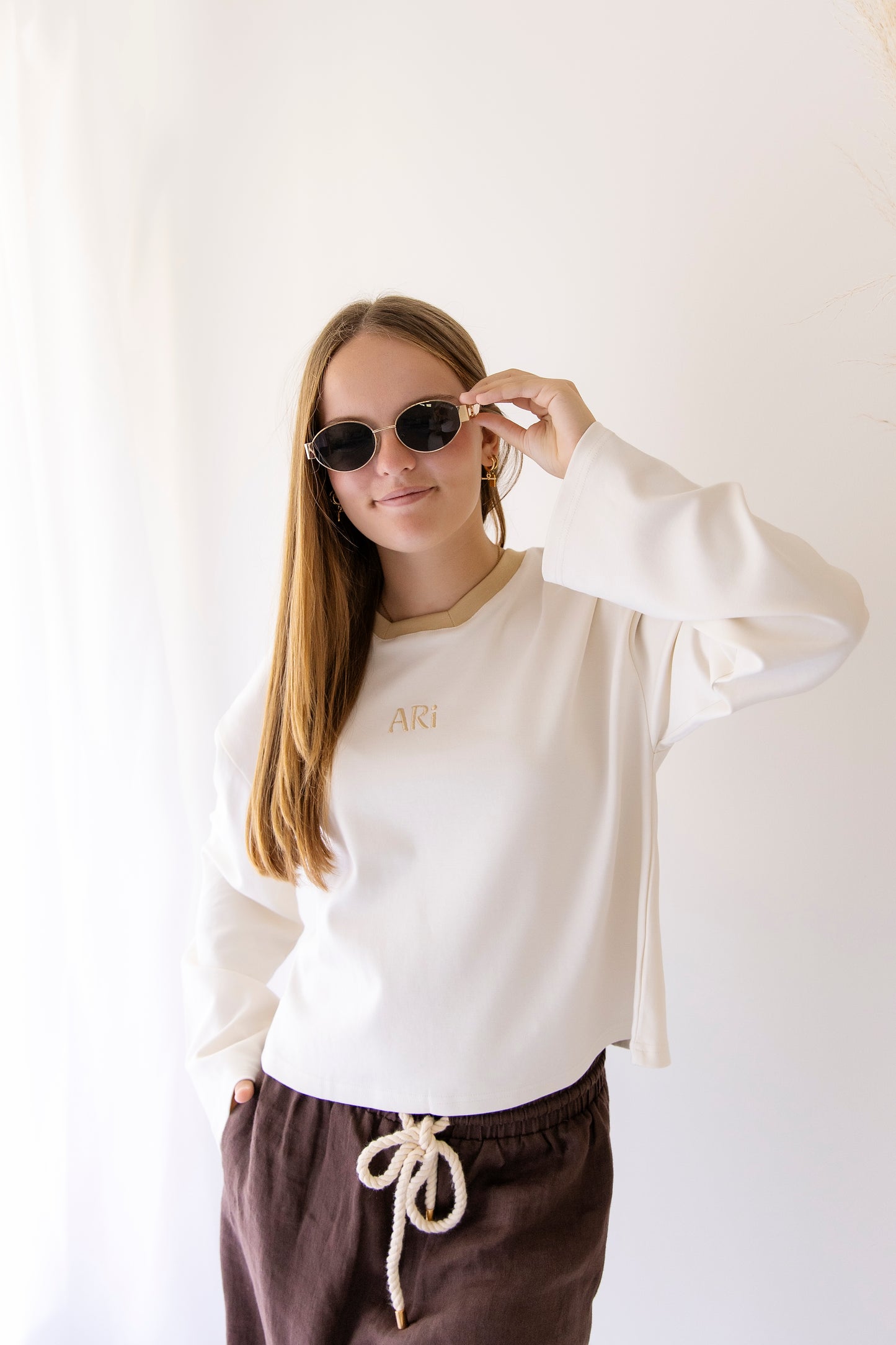 Off-Duty Long Sleeve - Ari Vanilla