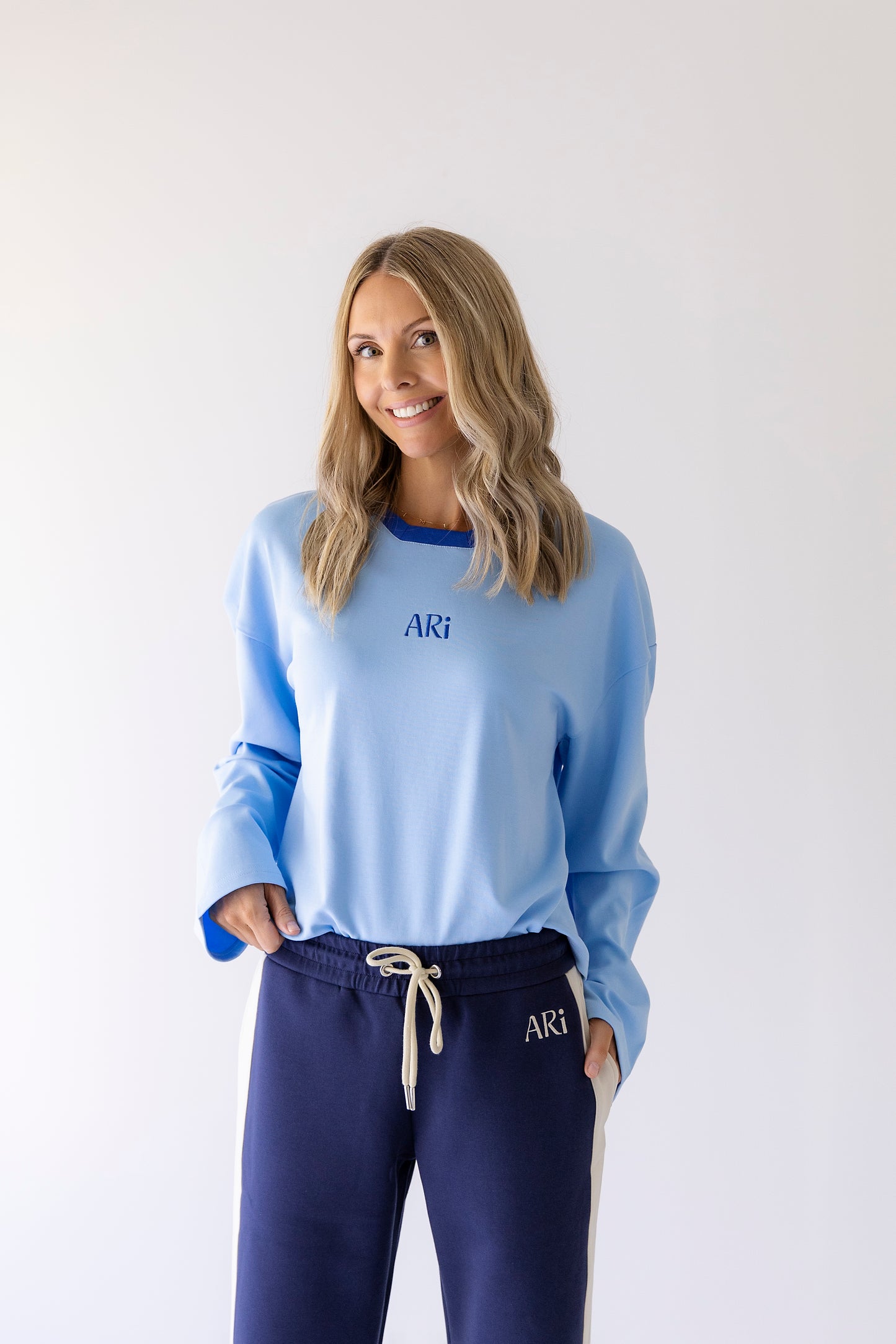Off-Duty Long Sleeve - Ari Blue