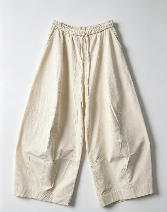 Balloon Barrel Leg Pants