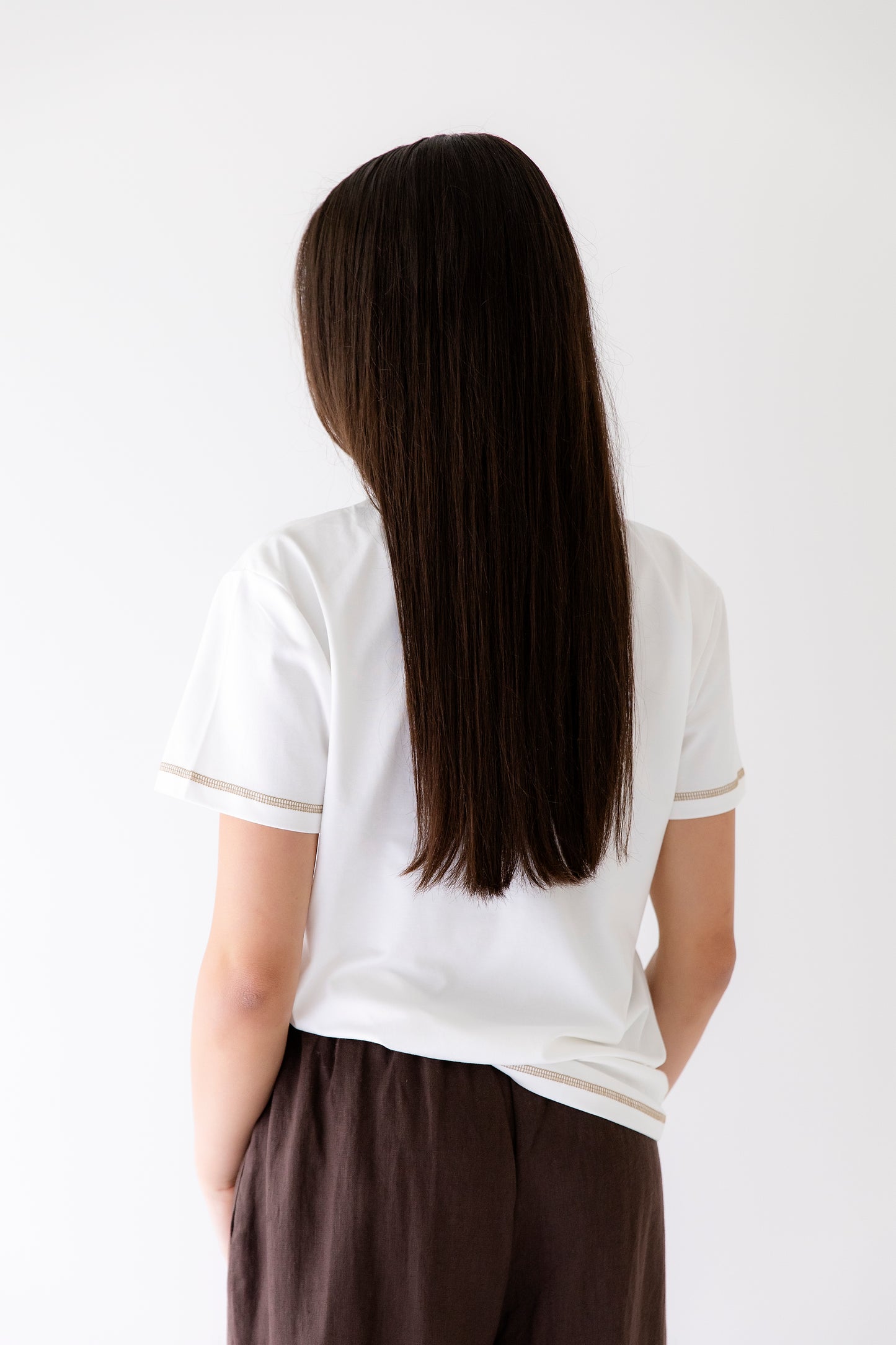 The Stitch Tee - White