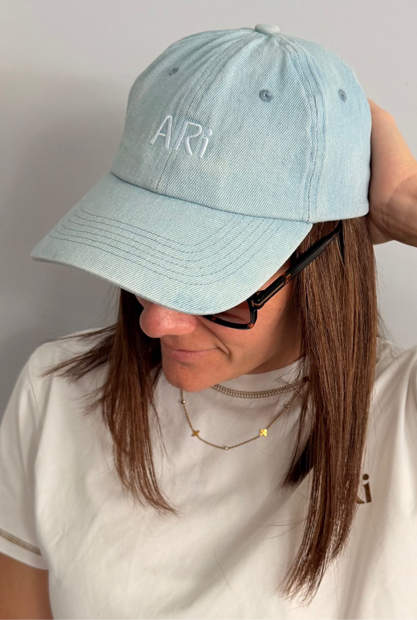 The Washed Denim Cap