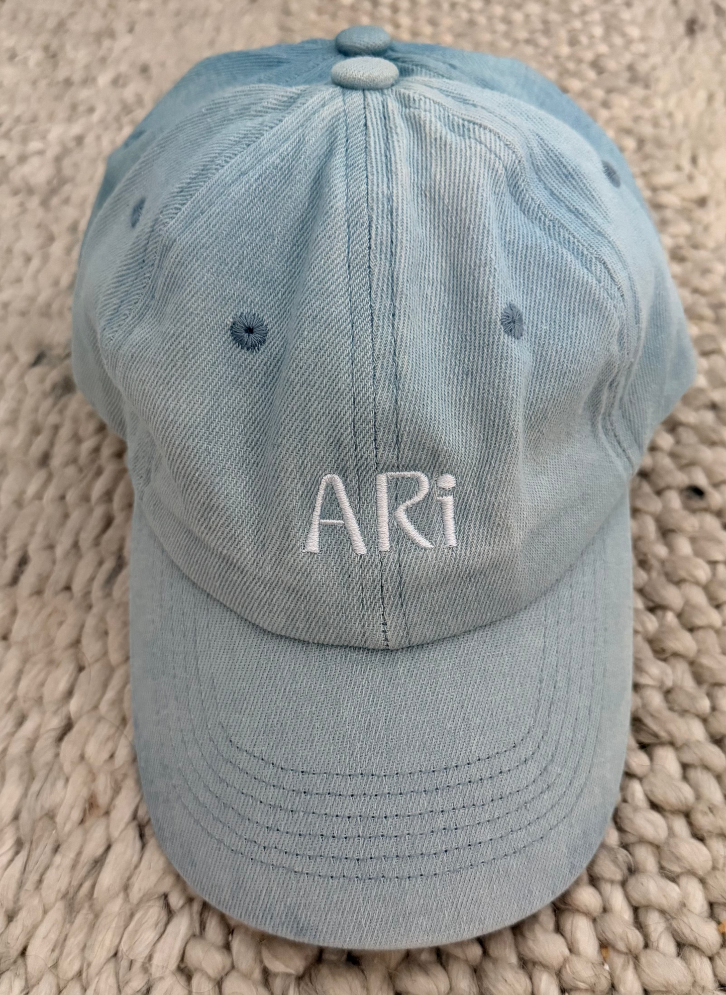 The Washed Denim Cap